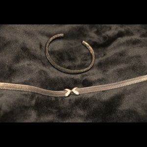 Skagen necklace and bracelet